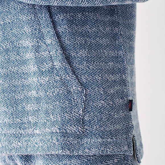 Faherty Beach Terry Whitewater Hoodie - Med - Picture 3 of 8